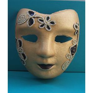 Pulp Molded Masks with Special Eye / Suitable in Party / Unleached