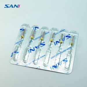 White Flexible Niti Rotary Files , 6pcs/Box Path Files Endo