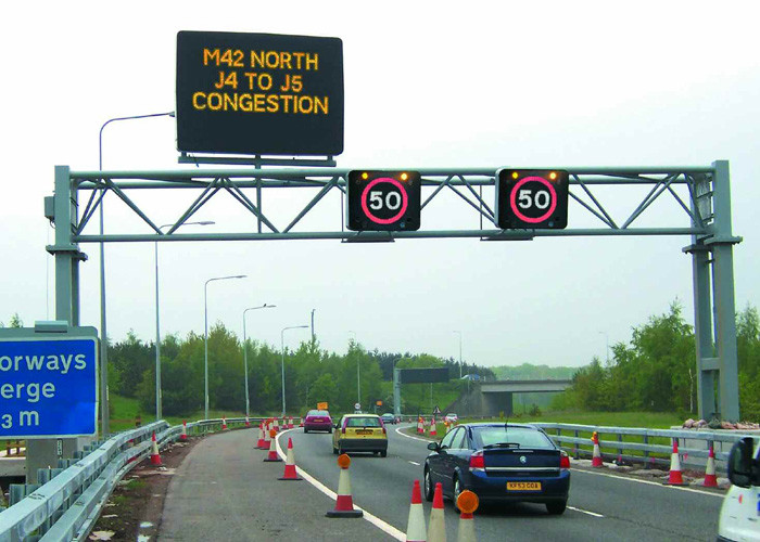 Buy cheap High Intelligence P16 Dynamic Message Signs , Highway Electronic Signs product