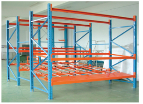 Warehouse Electrostatic Gavalnized Rails Carton Flow Shelving Rollers