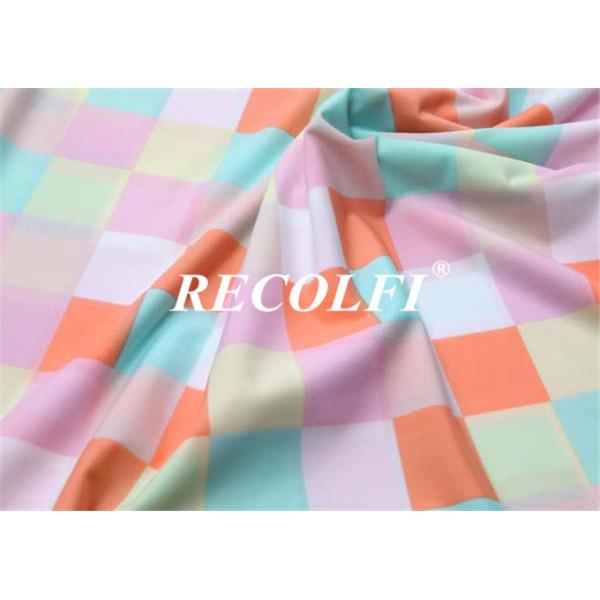 Hawaii Tight-fit Compress Roica Repreve Swimwear Fabric Tahiti Free Cut