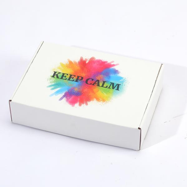 Customized Shoe Shipping Box White Flat Mailing Box With Logo for Packaging Solution