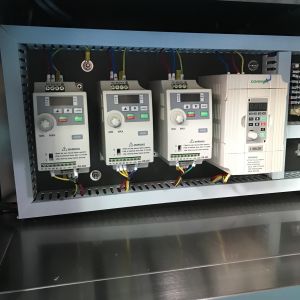 220/380V Flat Bottle Sticker Labeling Machine PLC Control System