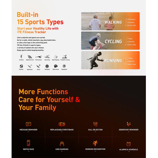 RoHS Fitness Tracker ECG Sensor Smartwatch