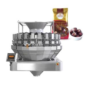 Buy cheap 14 Head Automatic Weighing Packing Machine for Nuts 220V product