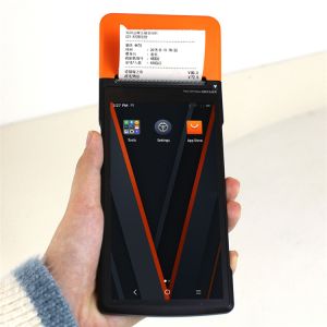 Buy cheap Handy Billing Machine 1D Scanner Pos Portable Printer product