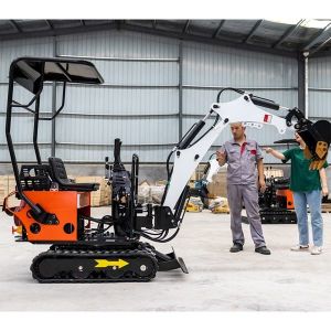 Wheel Towable Hydraulic Crawler Excavator Mini Backhoe Loader