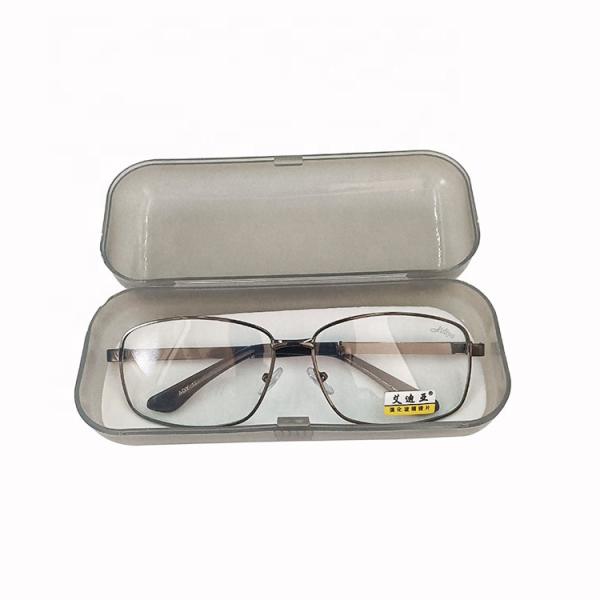 Multi Colored Transparent Eyeglass Case PVC Glasses Case Stylish