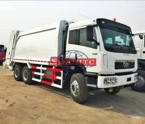 Buy cheap 20 Tons Garbage Compactor Truck 6x4 Right Hand Driving 18 - 20m3 Volume product