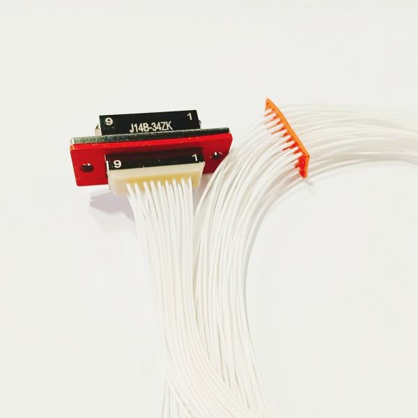 J14B Connector 26 Pin Male Rectangular Electrical Connector with 800V Withstand Voltage and Wide Temperature Range -55℃~+125℃
