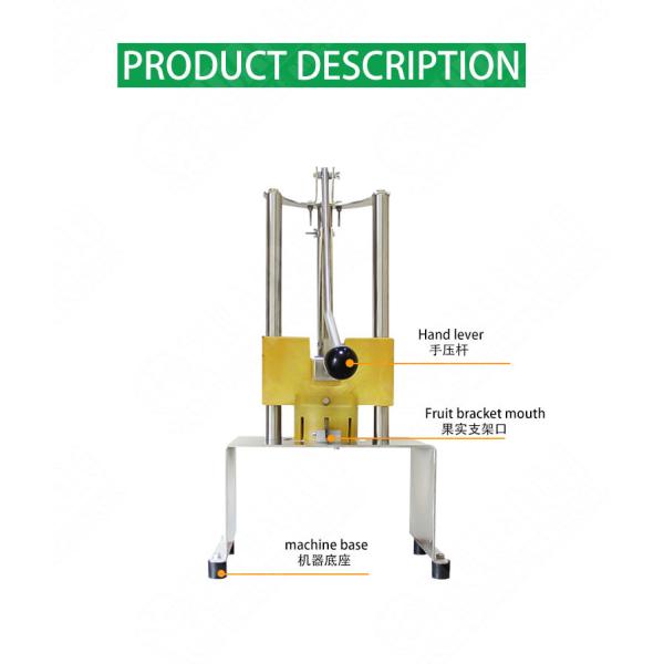 Pineapple Skin Peeler SUS304 Automatic Food Processing Machines