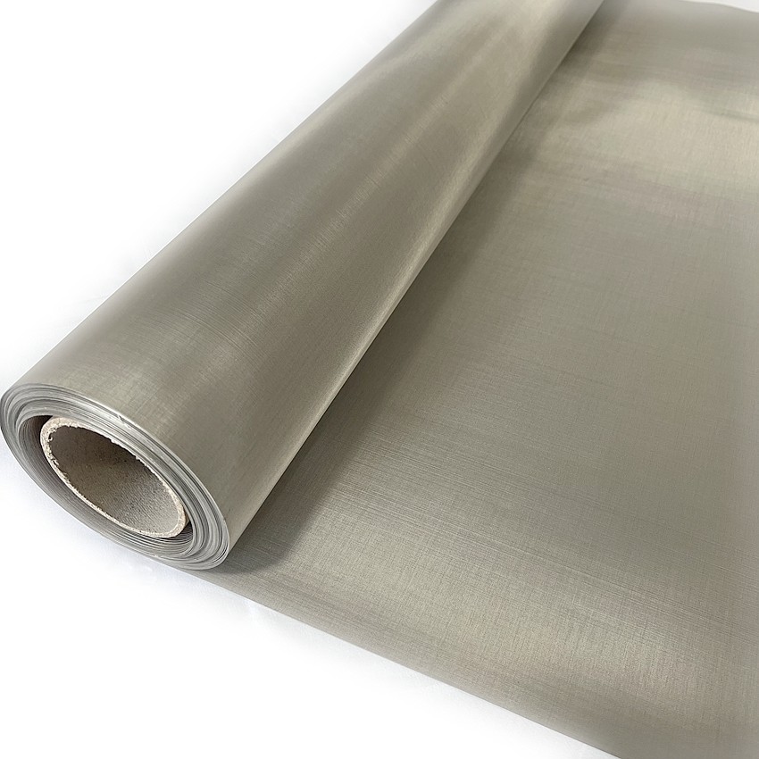 304 Stainless Steel Woven Wire Mesh Crimped 100 Mesh Roll