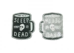 Buy cheap Clothes Iron On Embroidery Patches For Jackets , Embroidered Sew On Custom Badges product