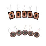 qi universal wireless charger receiver coil with ferrite