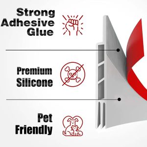 1 Roll Self Adhesive Caulking Strip Waterproof And Mold Resistant