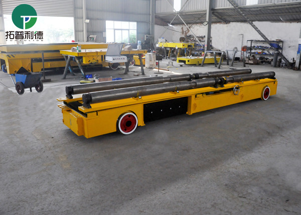 Customized optional accessories battery rail motorized transport cart