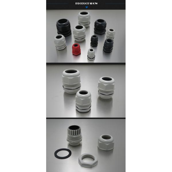 Dustproof Waterproof IP68 Nylon Cable Gland With Multiple Colors