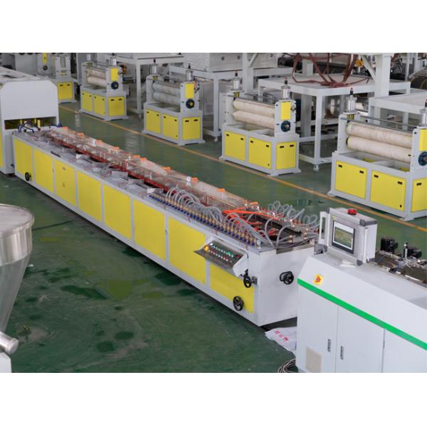 Automatic PVC Profile Production Extrusion Line Waterproof For Wall Panel