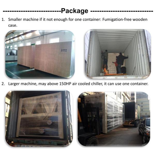 Water Cooled Glycol Chiller For Food Processing Industry