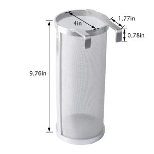 Buy cheap SS304 Beer Brewing Basket Plain Woven Exquisite Mesh Weaving Corrosion Resistance product