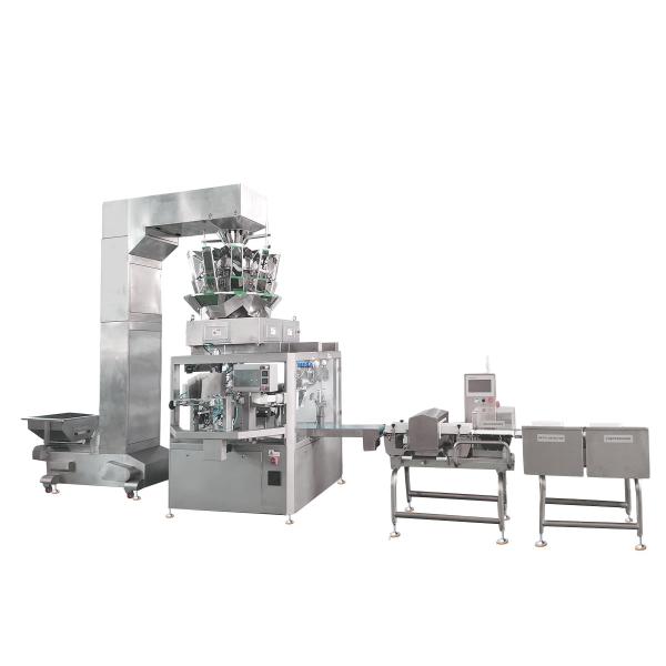 304 SUS Heat Sealing Liquid Packaging Machine Premade Pouch Packing Machine