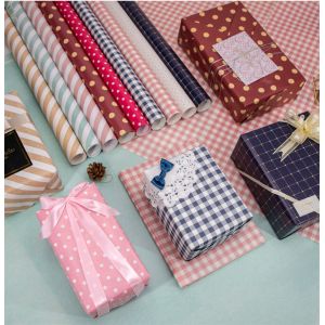 Buy cheap 80GSM Tear Resistant Recyclable Wrapping Paper Roll 1 Roll product