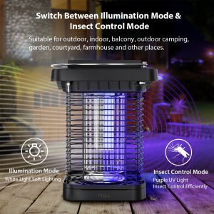 Multifunctional Solar Charging Mosquito Killer Garden Electric Mosquito Killer