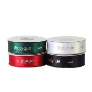 China Smooth Surface Green Printed Ribbon , High Fastness Thermal Transfer Ribbon on sale