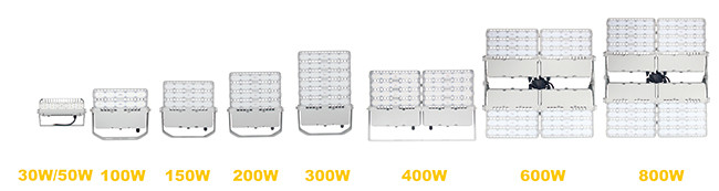 High Output 30W IP66 LED Outside Flood Lights OEM / ODM Bridgelux LED Chip