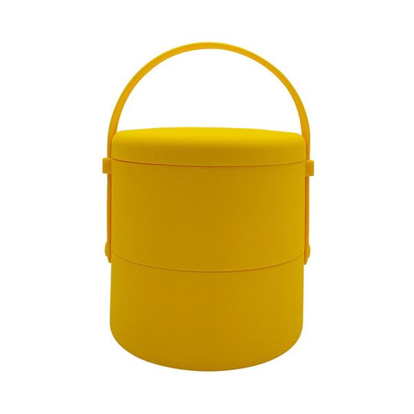 Double Layer Bento Lunch Box LeakProof Stackable Lunch Containers For Adults Kids Meal Prep Food Storage Containers