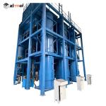 Round Cylinder Steam Pressure Binder Molding Rebond Foaming Machine Single