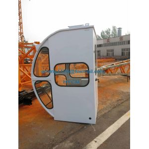 Tower Crane Parts QTZ Tower Crane Cabin With Sample Operate