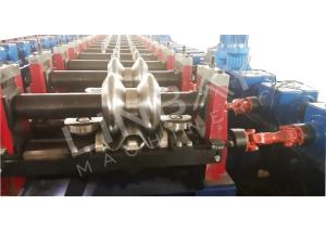 Buy cheap Gearbox Drive Highway Guardrail Roll Forming Machine product