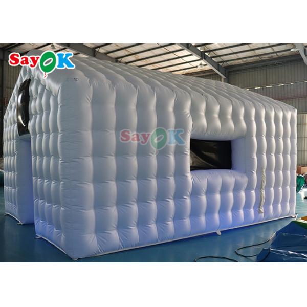 Commercial Pvc Material Inflatable Bounce House White Color