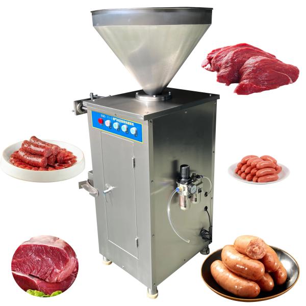 Save Time Vertical Sausage Automatic Pneumatic Quantitative Twisting Filling Machine