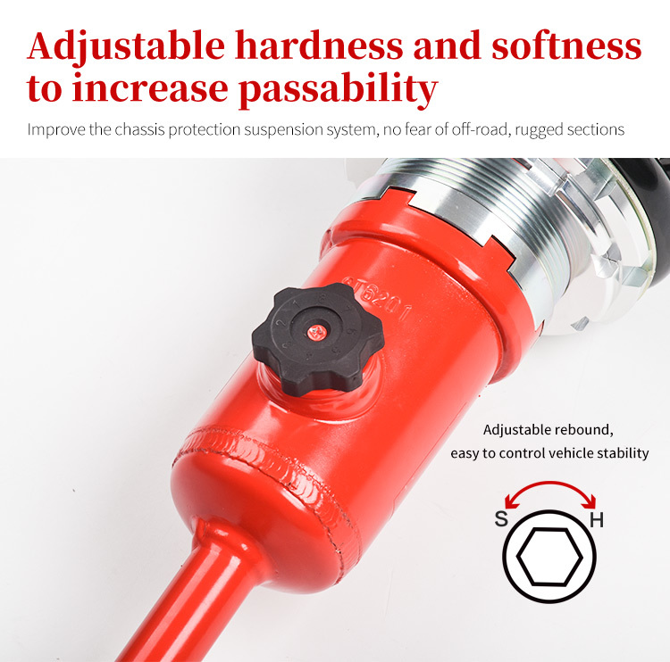Offroad Oil Filled Shock Absorbers MVQ Bushing 4x4 Oil In Shock Absorbers