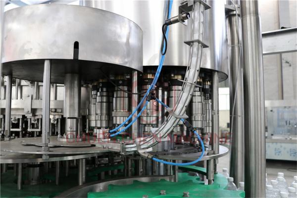 2000 - 6000BPH Carbonated Drink Filling Machine Counter Pressure Soda Bottling Equipment