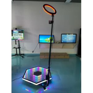 China Rotating 3D Holographic Display Automatic 360 Degree Selfie photo Booth on sale