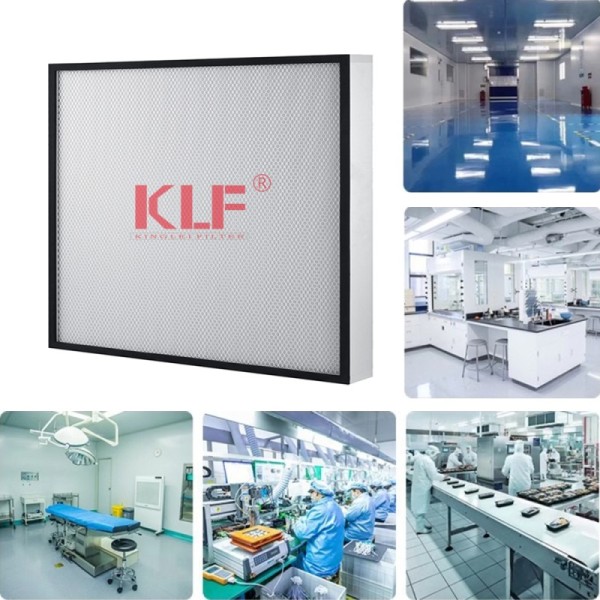 Customizable Size High Efficiency HEPA Filter with Antibacterial Function for HVAC Systems