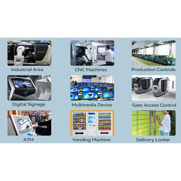 Dual LAN 4 COM Industrial Mini PC With Intel Celeron N2840 Processor And DDR3L