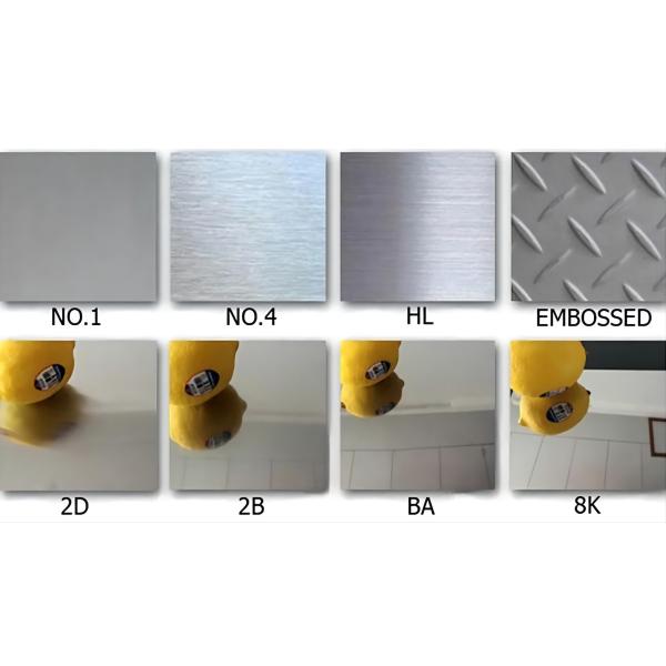201 304 430 Color Mirror Water Ripple Steel Sheet 316L For Hotel Decoration