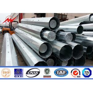 Buy cheap 15M Transmission Line Galvanized Steel Pole With Third Party Certificate product
