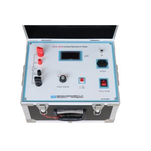 200A DC Switchgear Contact Resistance Meter Strong Anti Interference Ability