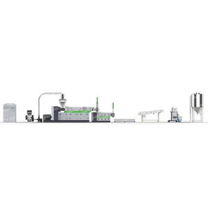 Buy cheap Automatic Waste Clean Plastic Recycling Machine With Single Screw Design product