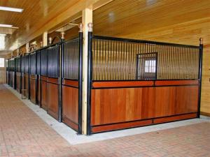 Buy cheap Free Standing Horse Stable Partitions , Equine Boarding Facilities For Equestrian Center product