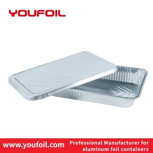 Buy cheap Disposable Aluminum Foil Baking Trays Food Storage Container With Lid product