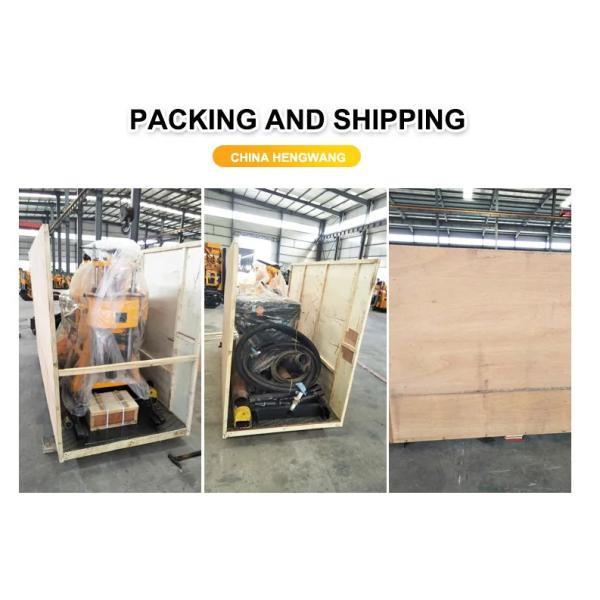 Exploration Mining GK 200 Crawler Mounted Drill Rig For Borehole Drilling