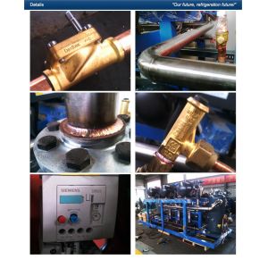 Industrial Screw Compressor Unit 380V High Temperature Parallel