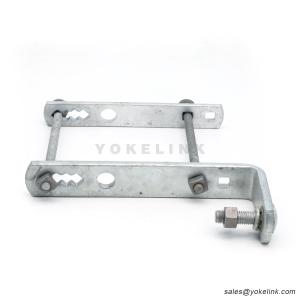 Buy cheap Hot DIP Galvanized Steel Mounting Bracket for Fuse Cutout product