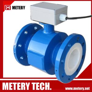 Buy cheap GPRS Remote Display Battery Pulse Output electromagnetic flow meter MT100E product